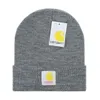 Atacado gorro monclair chapéu de malha feminino masculino chapéus de lã inverno quente gorros chapéus femininos bonnet caps r7