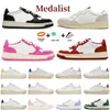 Designer Medalist Action Hardloopschoenen Autries Platform Sneakers VS Bovenwerk Tweekleurig Roze Zwart Gouden Panda Lows Loafers Outdoor Dames Heren Dames Trainers 35-44