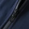 Sweats à capuche pour hommes Sweat à capuche zippé Plain Noir Blanc Logo personnalisé Hommes Blanks Sweat-shirt Unisexe Haute Qualité Coton Polaire Sportswear
