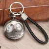 Pocket Watches Męskie zegarek moda mężczyźni łańcuch kwarcowy kwarc Fob steampunk wisiorek ze skórzaną liną na prezenty 2023