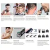 Recortadora de pelo todo en uno para hombres, Kit de aseo de barba, Afeitadora eléctrica, afeitadora corporal, cortadora de pelo, cortadora de pelo Facial, nariz, oreja, lavable