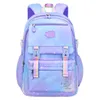 Flickor Kawaii Primary School Bag for Kids Gradient Orthopedic Waterproof Ryggsäckar Barn 15 Betyg Stor kapacitetsutrymme 231229