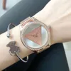 Reloj moissanite de lujo con dije de diamante, diseño de cristal, relojes de marca populares estadounidenses, compatible con reloj de malla redondo OEM para mujer