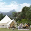 Tents and Shelters Outdoor Camping Family Tent Large Cotton Pyramid Yurt Picnic Thickened Waterproof