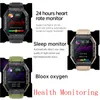 ملحقات Lemfo Smart Watch Men Bluetooth اتصل 350mah Watches Watches Smartwatch 2023 لـ Android iOS Phone 1.85 بوصة 240*280 HD