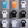 Verão Mens Camiseta Marca Offs Designers Luxo Camisetas Homens Mulheres Offswhite Tops Tees T-shirt Casual Camisetas Branco Back Paint Arrows Manga Curta Camiseta VZ9L