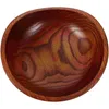 Bowls Solid Wood Fruit Salad Bowl Yuanbao Jujube Creative Snack Seasoning Style Five