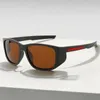 Óculos de sol moda luxo quadrado quadro polarizado óculos de sol para homens perfeito viagem ao ar livre casual preto