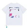 Marca de luxo Mens Camiseta Designers Camisetas Homens Mulheres Tops Tees T-shirt Verão Clássico Camisetas Back Paint Arrows Manga Curta Camiseta M8rn