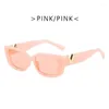 Sunglasses Comfortable Sleek Fashionable Small Frame Trendy Trend Hip Metal Hinge Protective Modern Ins