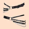 Belts Cool Hippie Women Waistband Hollow Out Anti-break Street Dancer Club Belt Clothes Accessory