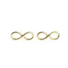 infinity compound stud earrings new fashion women's lovely stud earring whole gift331C