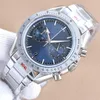 Luxe herenhorloge 43MM horloge van hoge kwaliteit Saffierhorloge 904L quartz horloge Waterdicht horloge Montre Luxe horloge dameshorloge Ocean Brand horloge blauw 2023 rond