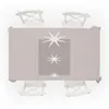Nappe De Style nordique étoiles lune géométrique abstraite cheminées De Mesa rectangulaire décor à la maison couverture de pique-nique imperméable couverture de salle à manger