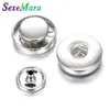 Charm Bilezikler 10 Set Lot 18mm Snap Button Accessoris Bulguları DIY Deri Bilezik Yapmak İçin Bulgular Sewelry245i