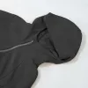Womens Long Sleeve Fleece Lined Zip Up Athletic Hooded Outwear with Pocket
