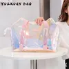 YUEXUAN Sac de créateur fait à la main coloré transparent pour animaux de compagnie, petit chien, chat, chiot, chaton, sac à main de voyage en plein air, sac à bandoulière en toile pour animaux de compagnie, sac fourre-tout de grande capacité