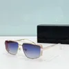 new fashion luxury designer sunglasses metal frame MOD756 style gold frames with UV400 protective lenses popular design retro eyewear trendy famous brand