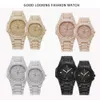 Luksusowa para reloj moissanite renogio feminino męskie nadgarstka Montre de Marque Erkek Kol Saati Iced Out Watch For Women