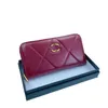 18% KORTING Designer tas Nieuwe Xiaoxiangfeng lange portemonnee met enkele ritssluiting, dameshandtas met doos