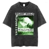 T-shirts voor heren Silent Hill Halo Of The Sun T-shirt Hoge kwaliteit katoen Oversized Vintage zwarte korte mouw Tees Mode heren Dameskleding