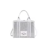 26% KORTING Designer draagtas met grote capaciteit en diamanten bezaaid voor dames nieuwe trendy high-end crossbody handtassen