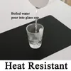 Placemats Set van 6 Leer Afwasbaar Wasbaar Plaats Waterdicht Thuis Keuken Eetkamer Gemakkelijk schoon te maken Hittebestendig