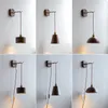 Lampa ścienna Nordic Walnut Wood LED LED Oprawa światła Wabi-sabi oświetlenie Dekoracja Dekoracja