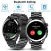 سماعات الأذن 2022 جديدة ذاكرة 8G Smart Watch Men Amoled 454*454 HD دائمًا عرض ساعة Bluetooth Call TWS Music Smartwatch لنظام Android IOS