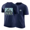 Мужские толстовки с капюшоном Reef 2023, футболка с принтом, дышащая спортивная куртка для фитнеса с короткими рукавами и круглым вырезом в стиле Харадзюку