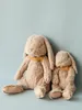 Stuffed Bunny with Floppy Ears Easter Gifts Chritmas Presents Large Plush Animal Rabbit Toy Scarf for Kids 231229