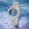 Mark Fairwhale New Women Moissanite Fashion Luxury Quartz Watch Lady Watches Starry Sky New Trendy Womens Wristwatch