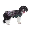 Ropa para perros Chaqueta Abrigo cálido con arnés y cremallera para perros pequeños y medianos Ropa de invierno Chaleco a prueba de viento para mascotas Chaleco para clima frío