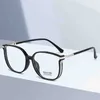 Sonnenbrille Anti-Blau Licht Myopie Gläser Frauen Männer Mode Metall Halb Rahmen Brillen Optische Myopie Brillen 1,0-4,0