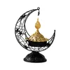 Bougeoirs brûleur d'encens arabe chandelier cadeaux de fête ornement base robuste cône d'encensoir en métal pour bureau de chambre à coucher