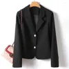 Abiti da donna Giacca Cappotti solidi per abiti da donna Blazer Donna Capispalla rosa Bianco Abbigliamento e offerte primaverili giovanili