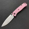 533 Mini Bugout Nylon wave fibre Handle Pocket Knife Camping Tactical Hunting EDC Folding Knives