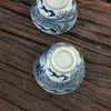 Teaware set 1 par Jingdezhen Ceramic Tea Cup Seven Bowls of Poem Prov Set Commodity attribut 50 ml