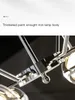 Chandeliers Modern Living Room Led Smart Chandelier Branch Ceiling Lamp For Bedroom Kitchen Dining Table Silvery Chrome 2024 Decoration