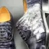 Scarpe eleganti Chue Arrivo Uomo Uomo In pelle di coccodrillo Fromal Oxford con suole