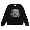 2024 Designer New Stylemen's Sweats à capuche Sweatshirts pour hommes Ensembles Chic Rhude F1 Racing Gran Prix Circuit De Monaco Pull à col rond