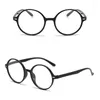 Sunglasses Reading Glasses Ultra Light And Retro Round Frame Fashion HD Presbyopia Anti Blue Eyeglasses Women 1.0 To 4.0