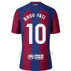 23 24 Футбольные майки Camisetas De PEDRI LEWANDOWSKI GAVI BarCElonS 2023 2024 FC BALDE FERRAN RAPHINHA DEST Футбольная рубашка Мужская комплект Barca Kids