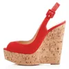 Sandali SHOFOO Scarpe Tacchi alti da donna alla moda Estate Altezza tacco circa 15 cm Zeppa Lady Fashion Show