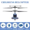 RC Helicopter Hold 24GHz Aircraft 4 canali ad alta bassa velocità per interni giocattolo volante con giroscopio LED per adulti Kid regalo per principianti 231229