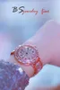 Montres-bracelets BS plein diamant montre pour femme cristal dames Bracelet montres horloge Relojes Quartz pour les femmes 149935