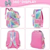 Bikab School Bags 3in1 Kids Bag Children for Girl 16 "Backpack Kawaii 231229