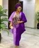 Vêtements ethniques Plus Taille Robes longues africaines pour femmes 2024 Traditionnel Nigeria Imprimer Patchwork Caftan Robe Abaya Musulman Robe Femme
