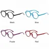 Sunglasses Reading Glasses Ultra Light And Retro Round Frame Fashion HD Presbyopia Anti Blue Eyeglasses Women 1.0 To 4.0