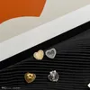 Orecchini di design Charm 18k placcato oro 925 argento orecchini di lusso gioielli di moda ragazza diamante amore orecchini con strass Premium Bra259B